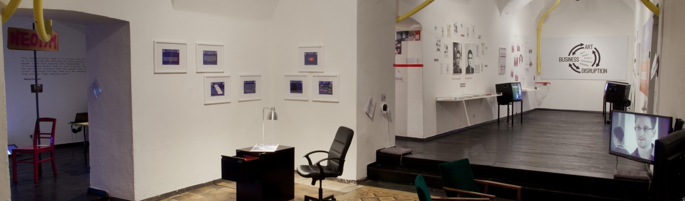 Networked Disruption Exhibition Galerija ŠKUC Aksioma