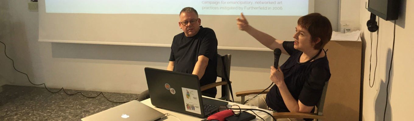 Marc Garrett and Ruth Catlow